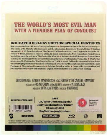 The Castle of Fu Manchu (Zamek Fu Manchu) [Blu-Ray]