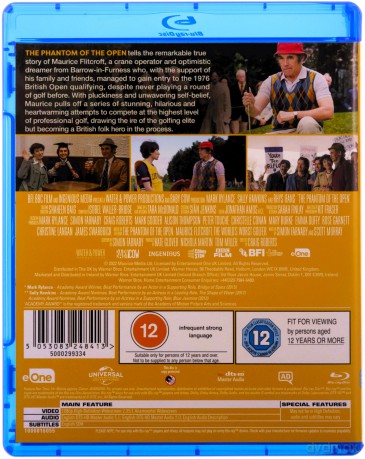 The Phantom of the Open [Blu-Ray]