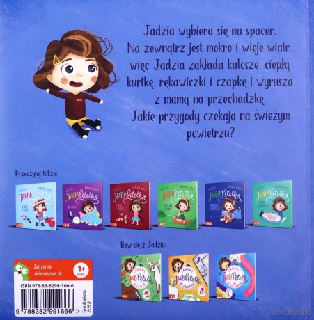 Jadzia Pętelka idzie na spacer - Barbara Supeł [KSIĄŻKA]