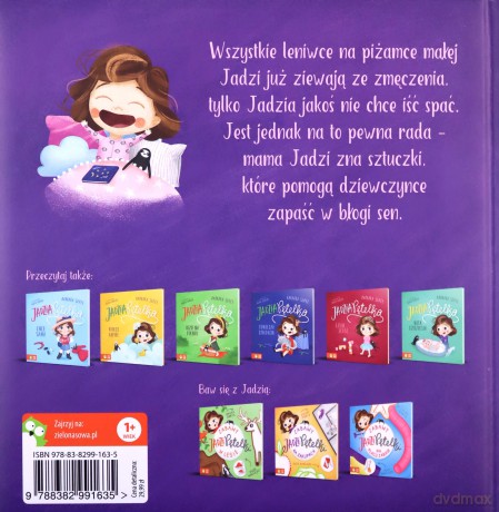 Jadzia Pętelka idzie spać - Barbara Supeł [KSIĄŻKA]