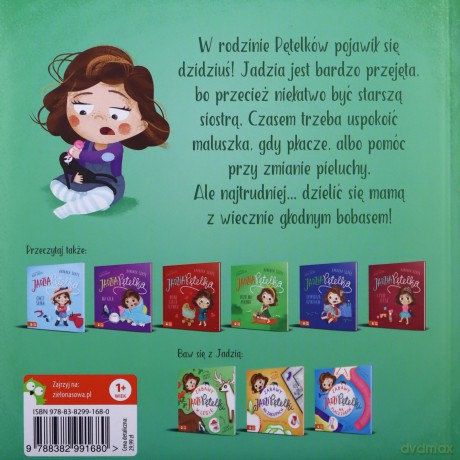 Jadzia Pętelka wita dzidziusia - Barbara Supeł [KSIĄŻKA]