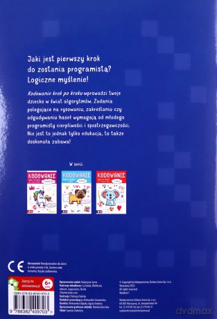 Kodowanie krok po kroku. Dla starszaków. Z robotem [KSIĄŻKA]