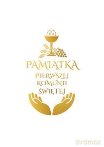Pamiątka Pierwszej Komunii Świętej B5 [KSIĄŻKA]