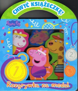 Peppa Pig Chwyć Książeczkę cz. 2 Rozrywka na medal [KSIĄŻKA]