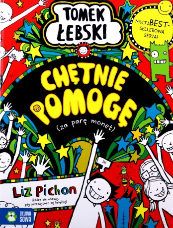 Tomek Łebski. Chętnie pomogę (za parę monet) - Liz Pichon [KSIĄŻKA]