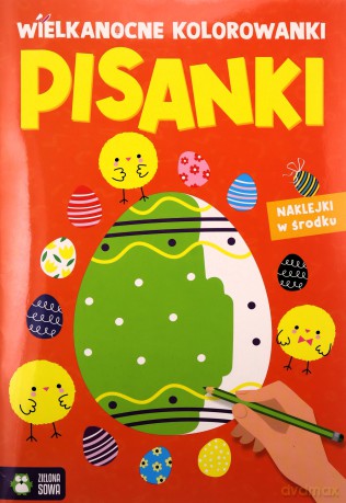 Wielkanocne kolorowanki. Pisanki - Zuzanna Tomasiak [KSIĄŻKA]