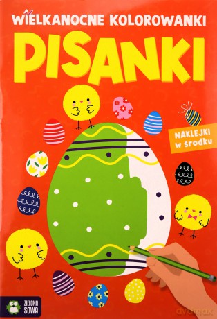 Wielkanocne kolorowanki. Pisanki - Zuzanna Tomasiak [KSIĄŻKA]