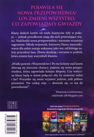 Wojownicy Nowa przepowiednia Północ - Erin Hunter [KSIĄŻKA]