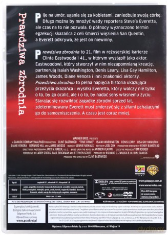 Prawdziwa zbrodnia [DVD]
