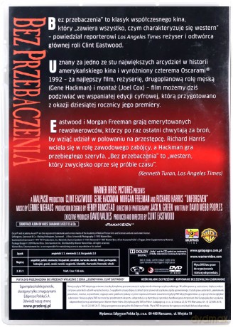 Bez przebaczenia [DVD]