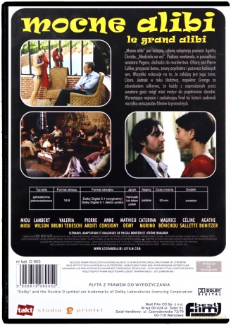 Mocne Alibi [DVD]