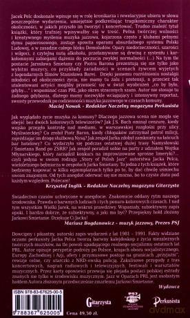Jazz w oparach PRL z Jarkiem Śmietaną w trasie - Jacek Pelc [KSIĄŻKA]