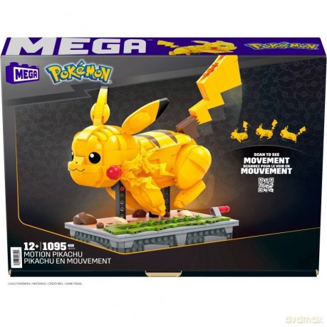 Mega Pokemon ruchomy Pikachu 1095 el. [KLOCKI]