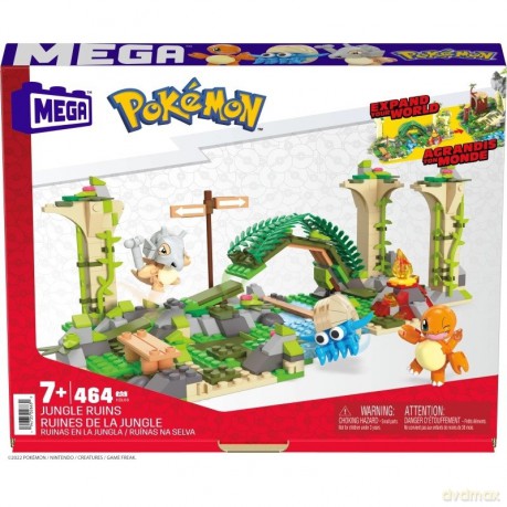 Mega Pokemon Zapomniane ruiny 464 el. [KLOCKI]