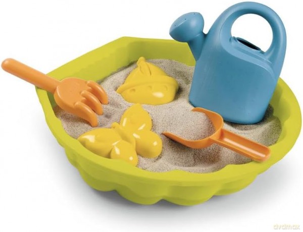 Mini piaskownica z akcesoriami