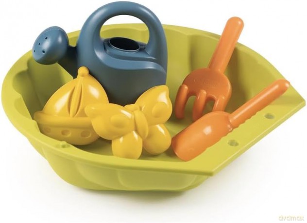 Mini piaskownica z akcesoriami