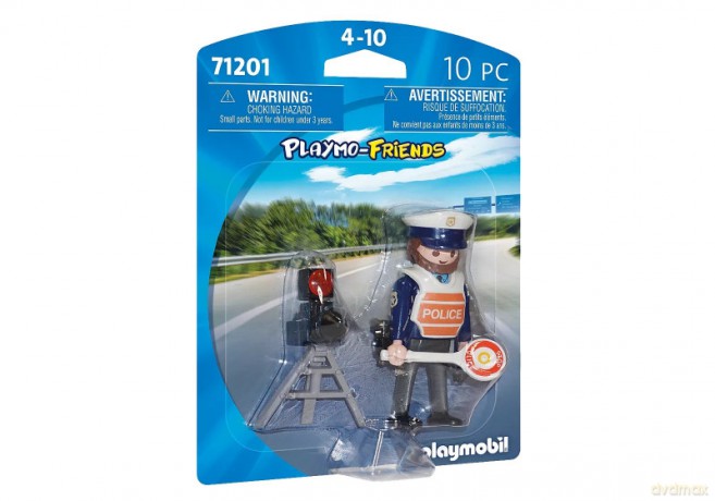 Playmo-Friends 71201 Policjant drogowy [FIGURKA]