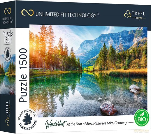 TREFL 1500 el. UFT U podnóża Alp, Jezioro Hintersee, Niemcy [PUZZLE]