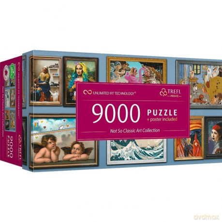 TREFL 9000 el. UFT Nie tak klasyczna kolekcja sztuki [PUZZLE]