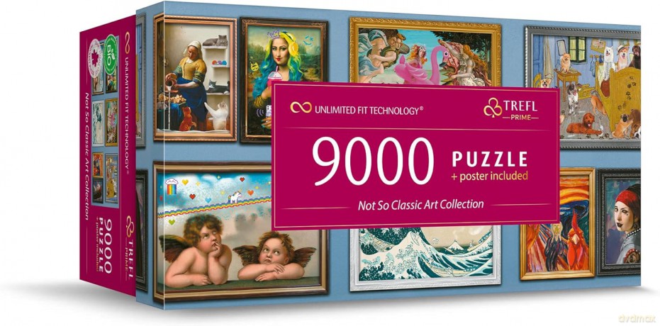 TREFL 9000 el. UFT Nie tak klasyczna kolekcja sztuki [PUZZLE]