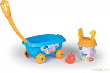 Wózek z akcesoriami do piasku Świnka Peppa