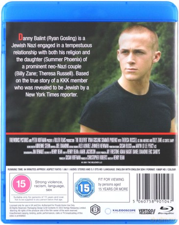 The Believer (Fanatyk) [Blu-Ray]