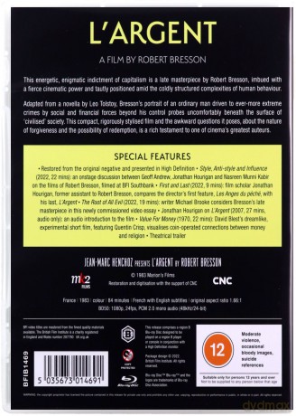 L'Argent (Pieniądz) [Blu-Ray]