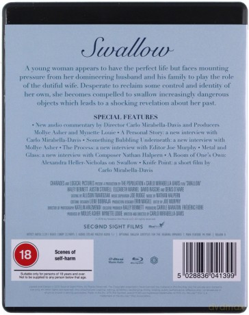 Swallow (Niedosyt) [Blu-Ray]