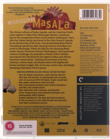 Mississippi Masala [Blu-Ray]