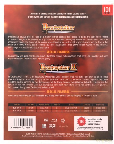 Deathstalker / Deathstalker 2 [Blu-Ray]