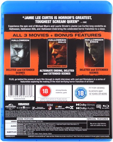 Halloween Trilogy [Blu-Ray]