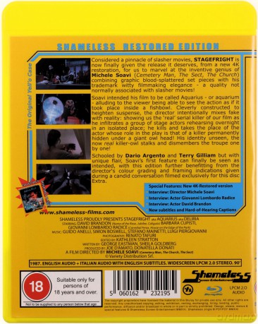 StageFright [Blu-Ray]