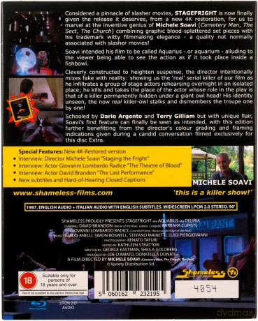 StageFright [Blu-Ray]