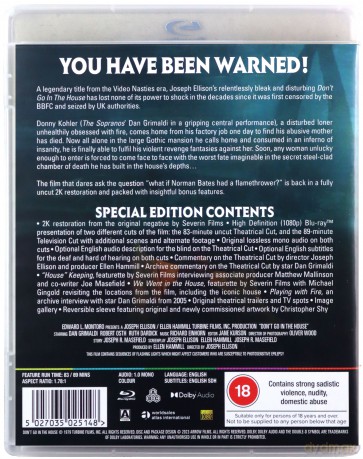 Don't Go in the House (Nie wchodź do tego domu) [Blu-Ray]