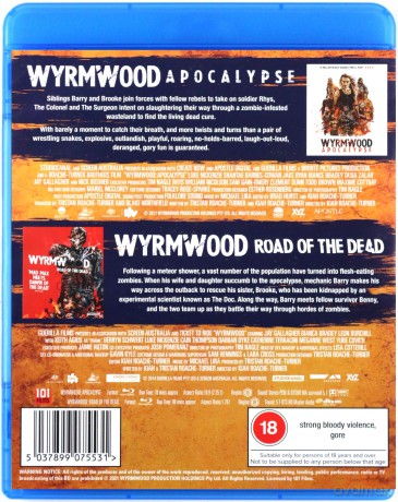 Wyrmwood: Road of the Dead / Apocalypse [Blu-Ray]