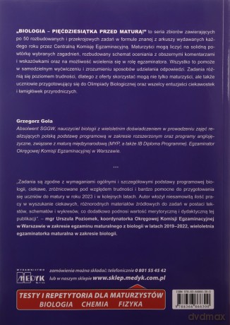 Biologia pięćdziesiątka przed maturą (Tom 3) - Grzegorz Gola [KSIĄŻKA]