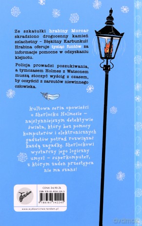 Błękitny karbunkuł. Klasyka dla dzieci. Sherlock Holmes (Tom 3) - Arthur Conan Doyle [KSIĄŻKA]