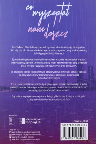 Co wyszeptał nam deszcz - Joanna Balicka [KSIĄŻKA]