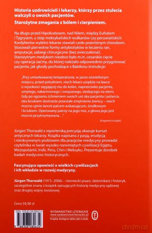 Dawna medycyna. Jej tajemnice i potęga. Egipt, Babilonia, Indie, Chiny, Meksyk, Peru - Jürgen Thorwald [KSIĄŻKA]