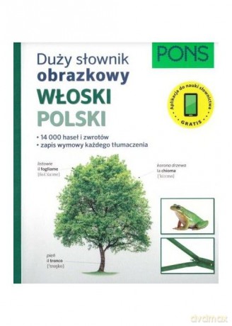 Duży słownik obrazkowy Włoski [KSIĄŻKA]