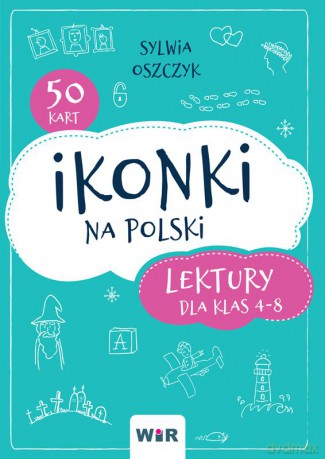 Ikonki na Polski lektury dla klas 4-8 - Sylwia Oszczyk [KSIĄŻKA]