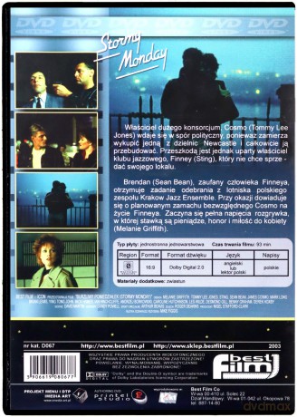 Burzliwy poniedziałek [DVD]