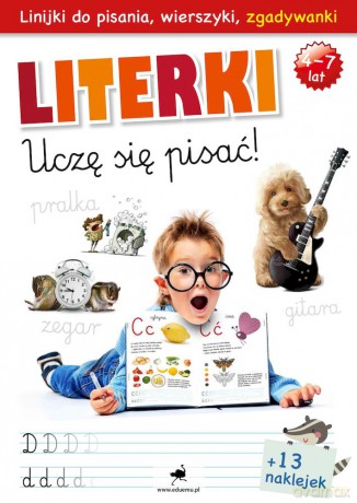 Literki. Uczę się pisać! [KSIĄŻKA]