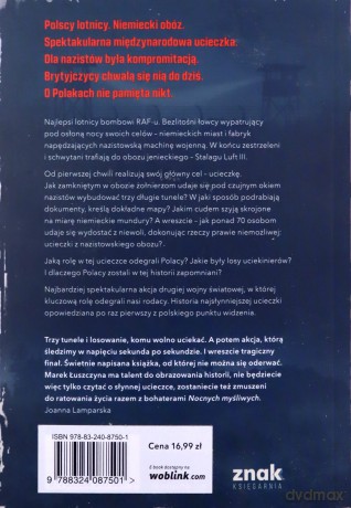 Nocni myśliwi. Jak Polacy zorganizowali najsłynniejszą ucieczkę z nazistowskiego obozu (pocket) - Marek Łuszczyna [KSIĄŻKA]
