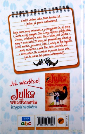 Szkoła pełna zwierząt. Julka mała weterynarka (Tom 8) - Rebecca Johnson [KSIĄŻKA]