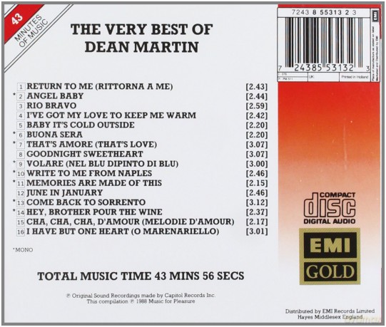 Dean Martin: The Very Best Of... [CD]