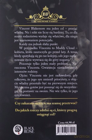 Vincent. Blakemore Family (Tom 2) - Kinga Litkowiec [KSIĄŻKA]
