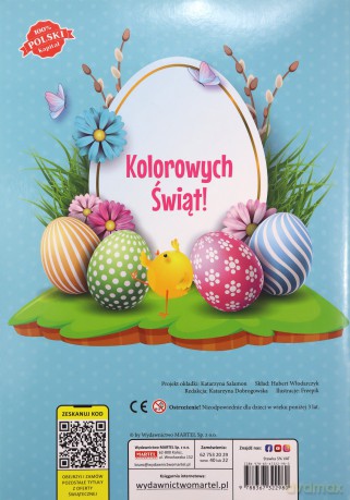 Wielkanocne kolorowanie - Hubert Włodarczyk, Katarzyna Salamon [KSIĄŻKA]