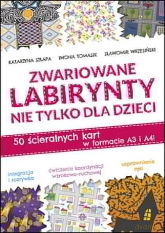 Zwariowane labirynty nie tylko dla dzieci - Szłapa Katarzyna, Tomasik Iwona, Wrzesiński Sławomir [KSIĄŻKA]