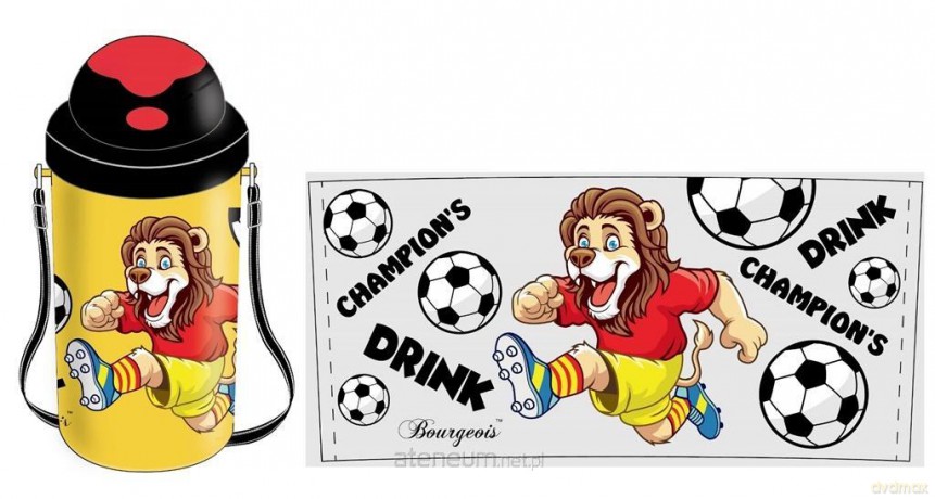 Bidon 500 ml Piłka nożna Lew